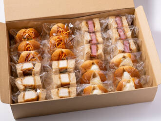 ①〈1人2個〉自家製DELIサンドイッチプラン(600円) 