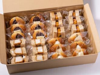 ②〈1人2個〉嬉しいDELI＆スイーツサンドイッチプラン(600円) 
