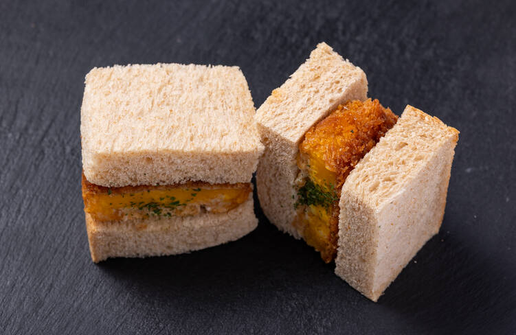 かぼちゃとクリームチーズのサンド