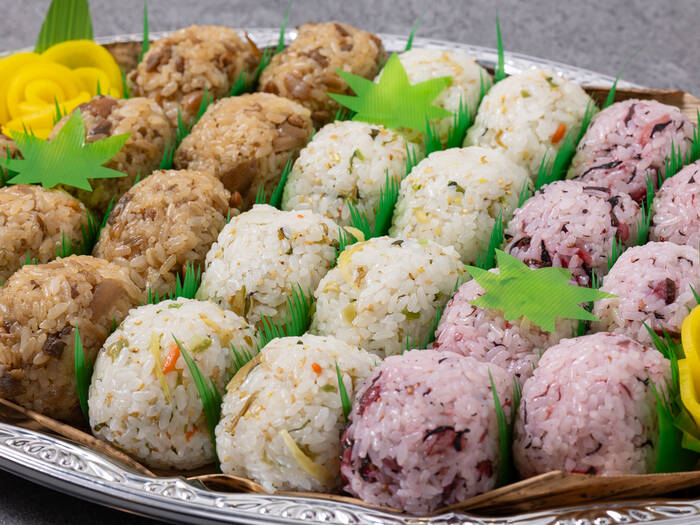 1人3個〉おにぎりオードブル｜日本橋浜町えび寿屋 - シェフコレ