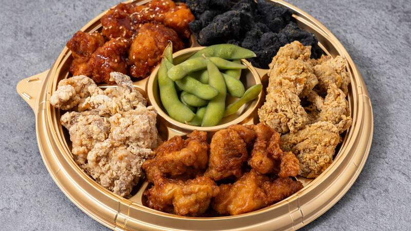 唐揚げ5種盛りセット(1,100円/人)