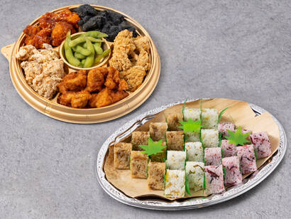 小町サイズおにぎり&唐揚げセット