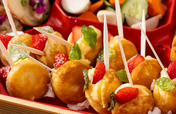 どら焼きフルーツサンド