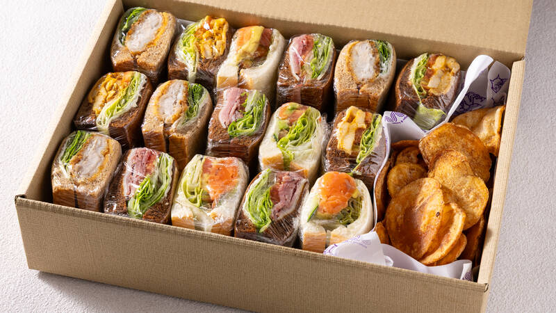 【おもてなし場面に】Premium - ミックスサンド(1,800円/人)