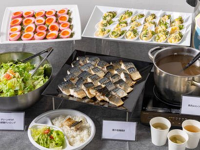 〈ホットミール〉今話題の焼き鯖ごはんプラン