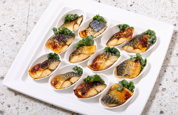 塩麹香る鯖のグリル