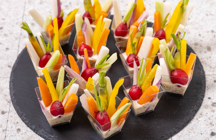 旬の野菜スティック 自家製ディップ添え