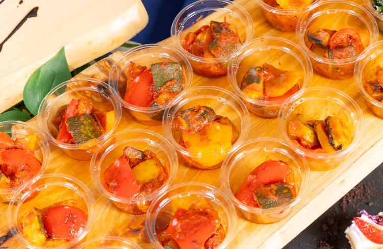 彩り野菜のごろごろラタトゥイユ