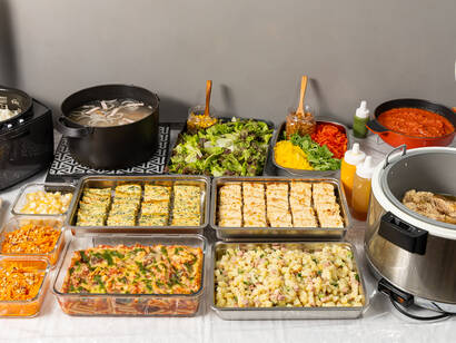 〈ホットミール〉シェフ手作りでケーキ付の満足プラン