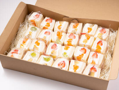 季節のフルーツサンドボックス(1人2ピース)