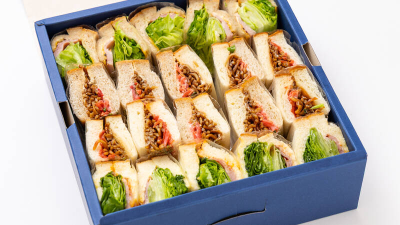 〈シンプル〉定番サンドイッチプラン(600円/人)