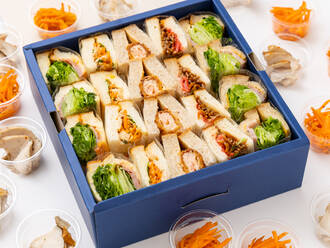 〈今日は豪華にオードブル〉人気サンドイッチプラン(1,500円) 
