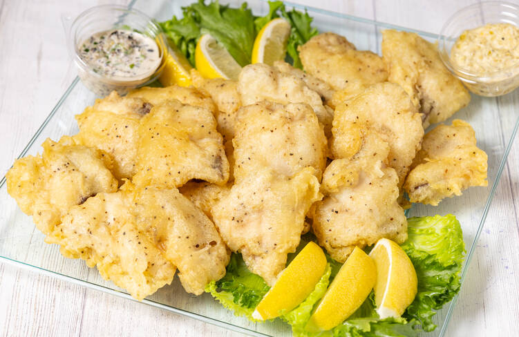 伊豆鮮魚のフリット 自家製タルタル添え