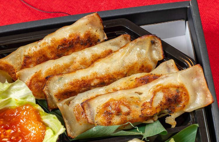 【温製】熱々棒餃子