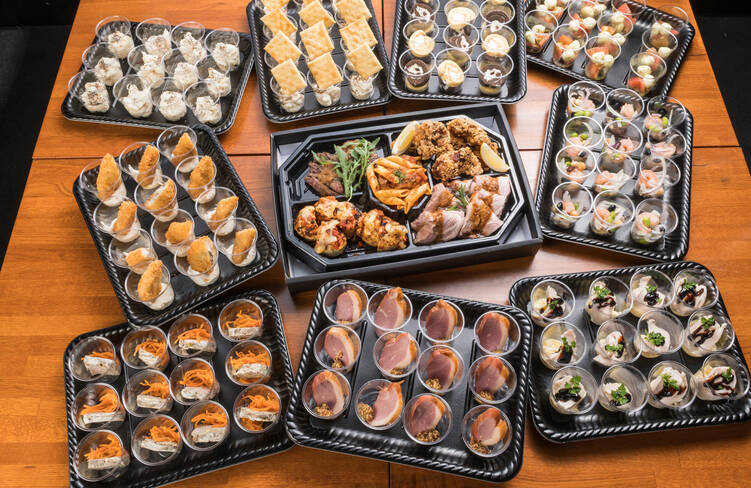 6名様分の盛り付けイメージ