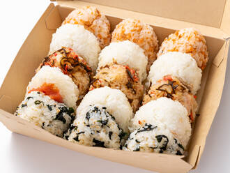 おにぎり3個BOXセット(550円) 