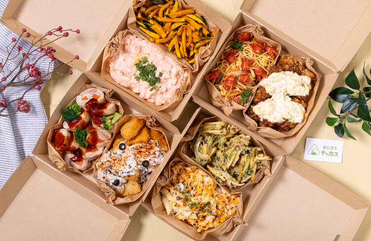 10名様分の盛り付けイメージ