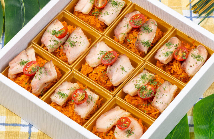【温製】ローストチキンの特製ビリヤニ