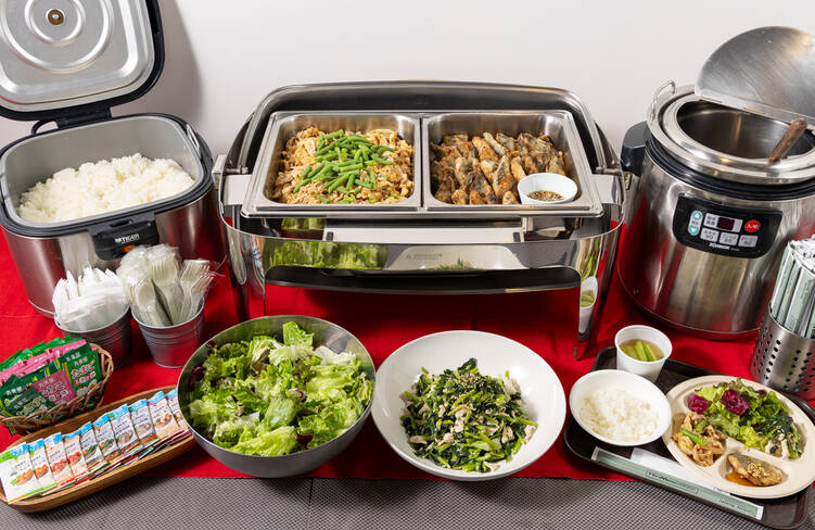 30名様分の盛り付けイメージ