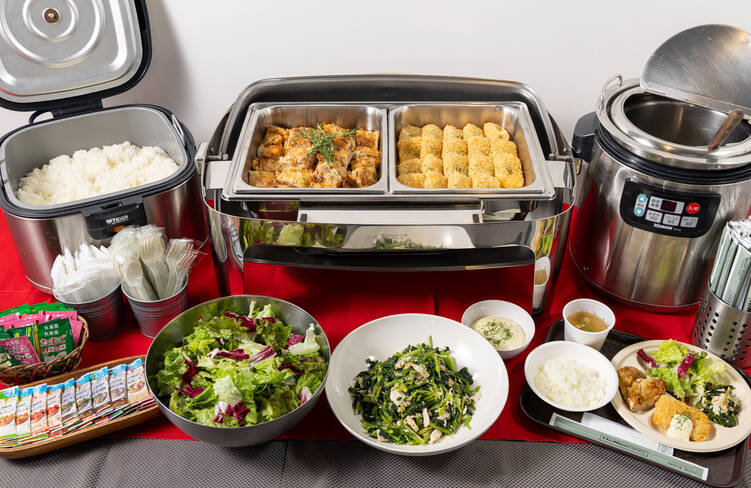 30様分の盛り付けイメージ