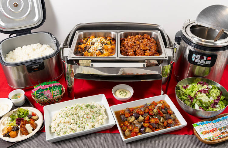 30名様分の盛り付けイメージ