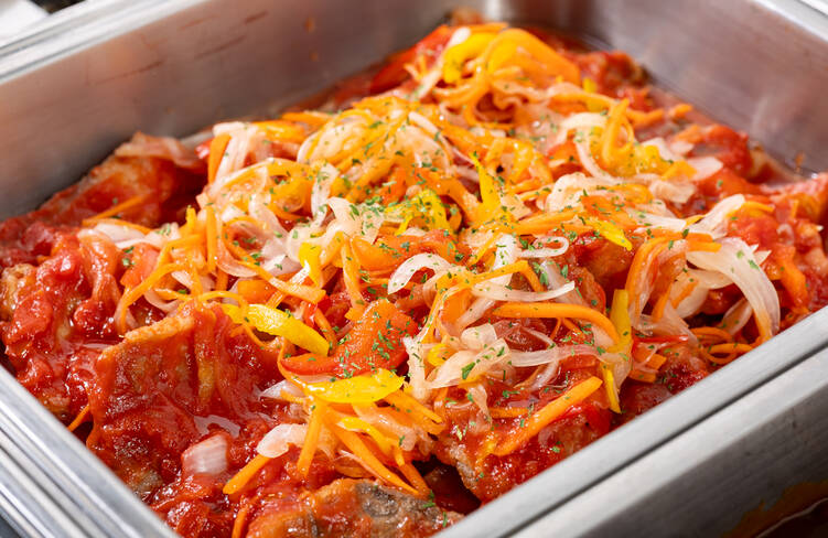 【温製】タラのトマトエスカベッシュ