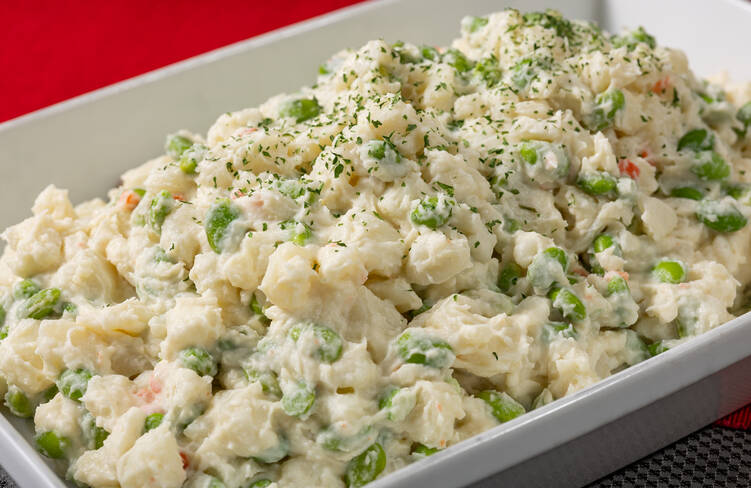 枝豆入りポテトサラダ