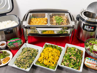 〈ホットミール〉和風満腹プラン(1,600円) 