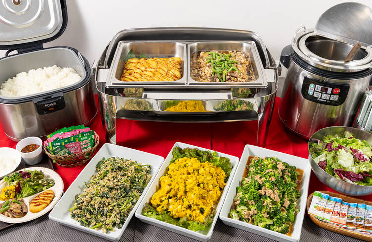 30名様分の盛り付けイメージ