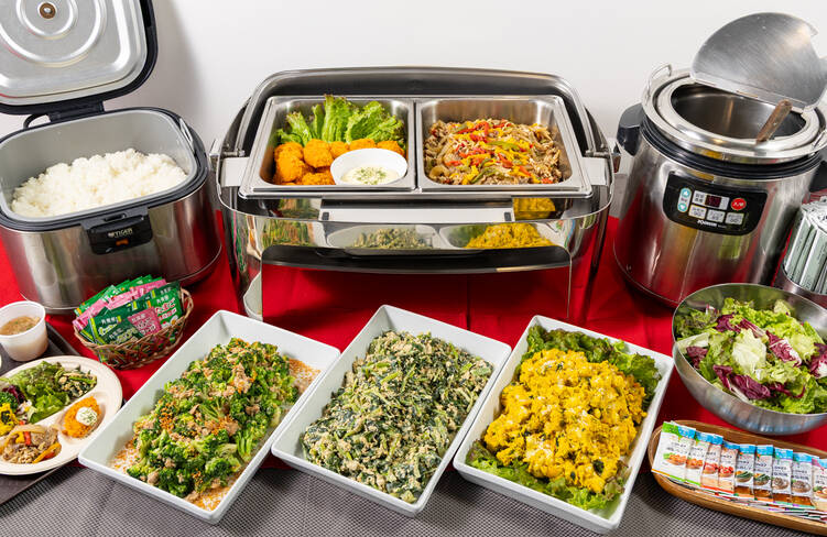 30名様分の盛り付けイメージ