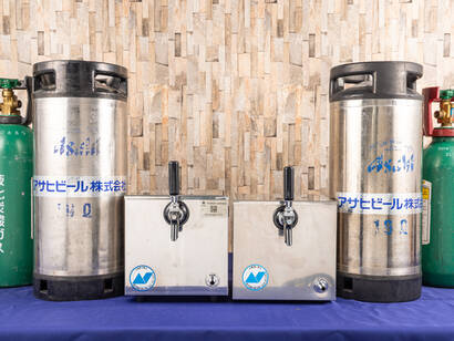 サーバー2台・大生樽2本セット