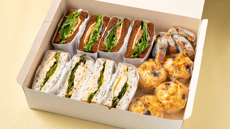 サンドイッチ×焼き菓子セット〈E〉(1,000円/人)