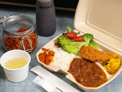 ≪ホットミール≫お得プランA(特製キーマカレー)