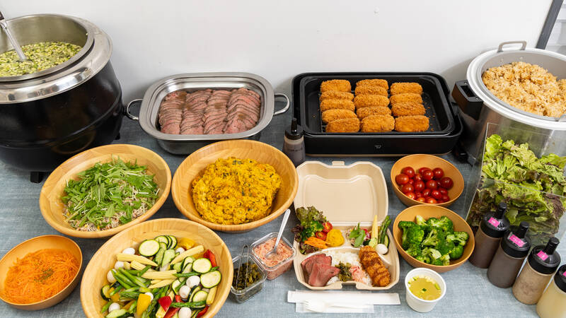 ≪ホットミール≫満腹Cプラン(洋食)(1,670円/人)