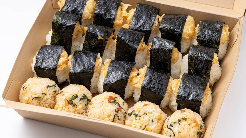 天むすセット〈B〉(600円/人)