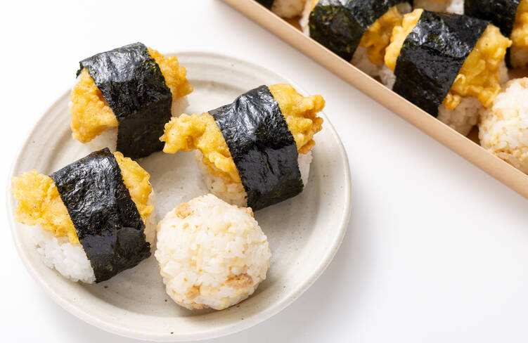 塩えび天・さば天・鶏天・天かす鶏そぼろ