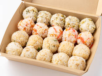 天かすおにぎりセット(450円) 
