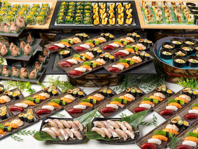 出張鮨あり！鮨うえさわ 桜ケータリング