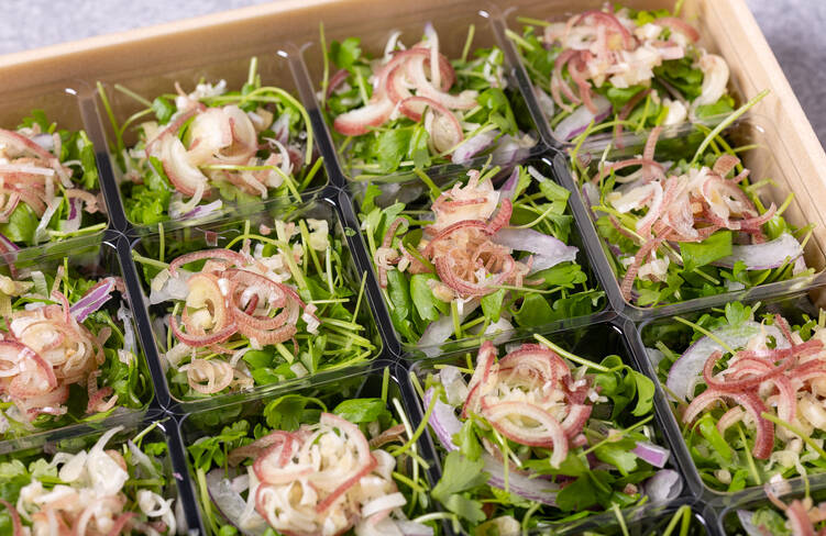 香味野菜のサラダ