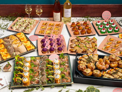 ニーナナ喫茶★フィンガーフード温製メインプラン