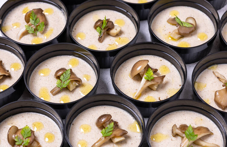 きのこのフラン