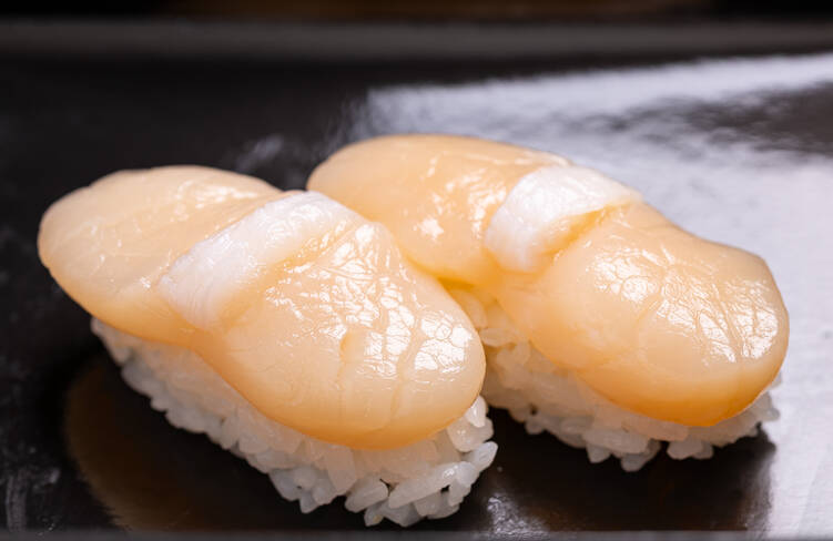 新鮮だからこそ味わえる、とろける食感【ほたて】