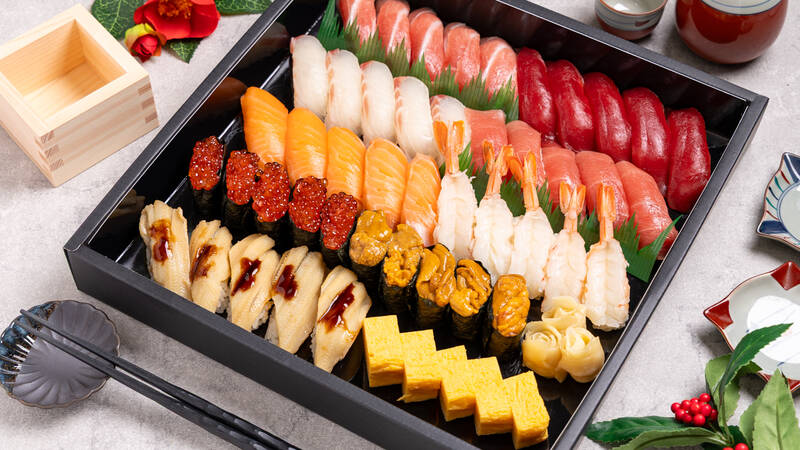 〈盛り合わせにぎり〉高砂(2,500円/人)