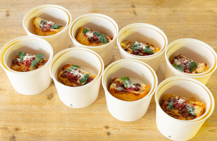 【温製】コシラエ特製和牛ボロネーゼたっぷりラザニア トマトソース