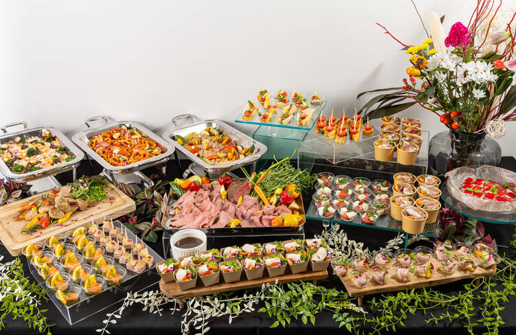 15名様分の盛り付けイメージ