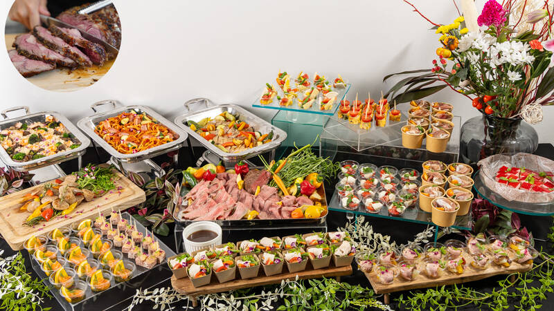 目の前deカットケータリング!-ローストビーフ(5,000円/人)