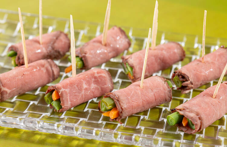 ローストビーフ トリュフ香るソース