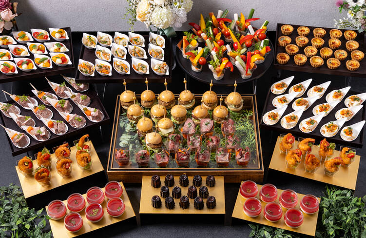 14名様分の盛り付けイメージ