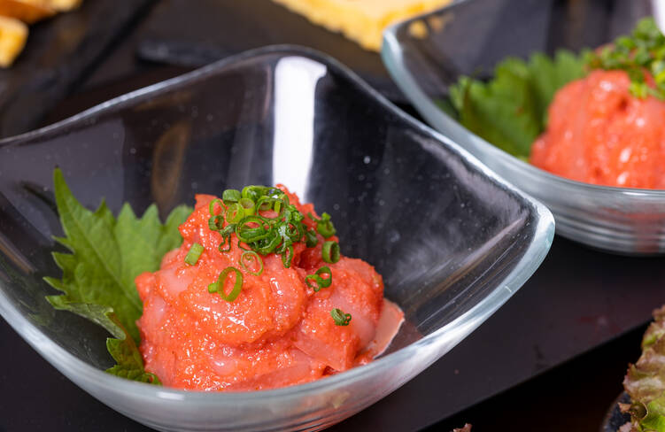 お酒好きに愛される一品！イカ明太和え