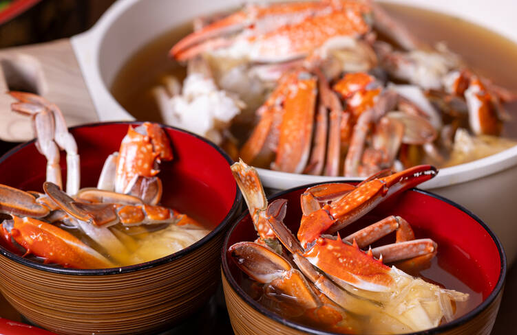 【温製】濃厚な旨味染みわたる…！蟹汁